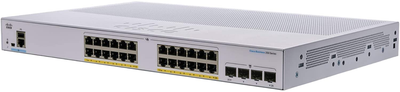 Комутатор Cisco CBS250-24PP-4G-UK