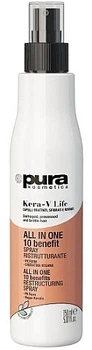 Багатофункціональна маска-спрей для волосся 10 в 1 - Pura Kosmetica 150ml