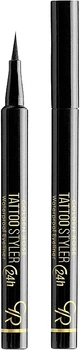 Водостойкая подводка для глаз - Golden Rose Tattoo Styler 24h 01 - Midnight Black (1.1ml) (1150099-1534691-2)