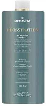 Шампунь подготовительный, для ламинирования "Шаг 1" - Medavita Glossynation Polish Primer Shampoo Step 1 750ml (1092217-1451131-2)