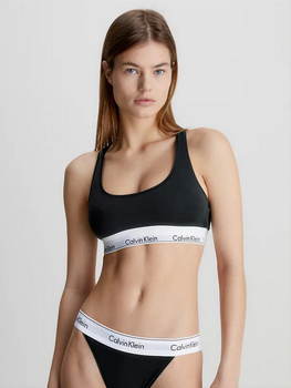 Biustonosz Calvin Klein Underwear 0000F3785E-001 XS Czarny (8718571607192)