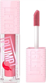 Блеск-плампер для губ с экстрактом перца чили - Maybelline New York Lifter Plump 001 - Blush Blaze (5.4ml) (1143173-1525083-2)