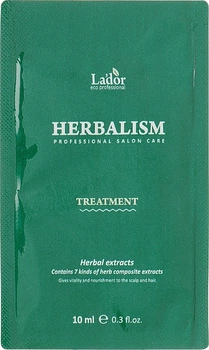 Маска для волосся з трав'яними екстрактами - La'dor Herbalism Treatment (пробник) 10ml (992898-1286276-2)