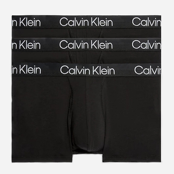 Zestaw majtek bokserek męskich Calvin Klein Underwear 000NB2970A-7V1 S 3 szt. Czarny (8719854639329)