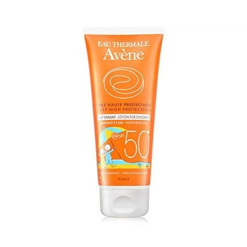 Детское молочко солнцезащитное SPF50+ Avene Very high protection Lotion for children 100 мл