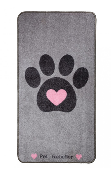 Поглинаючий килимок Pet Rebellion Barrier Rug Paw Heart 57 x 110 см (6223002561988)