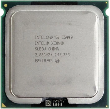Процесор Intel Xeon E5440 4-ядра 2.83 ghz SLBBJ E0 ( Q9550) для LGA775 Б/В
