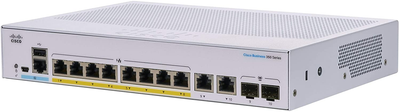 Комутатор Cisco CBS350-8P-2G-UK