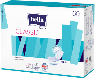Прокладки гігієнічні щоденні Bella Panty Classic 60 шт (5900516310370)