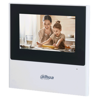 Wi-Fi IP видеодомофон Dahua DHI-VTH2611L-WP, экран 4.3"