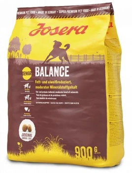 Сухой корм Josera Balance Senior Уменьшено содержание жира и протеина, сбалансированное содержание минералов 0,9 кг