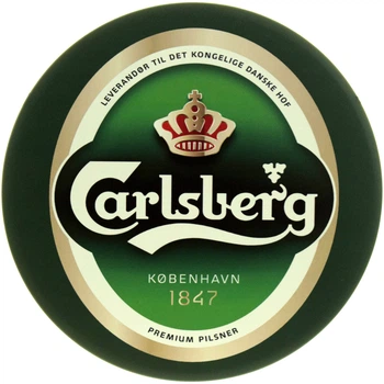 Металева табличка "Carlsberg (Емблема Пивоваріння)" (ms-104644)
