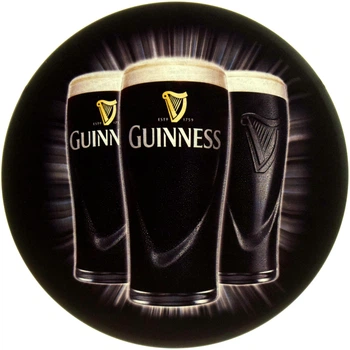 Металева табличка "Guinness (Бокальний Тризуб)" (ms-104650)