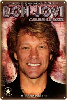 Металева табличка "Bon Jovi: Час Року" (ms-104426)