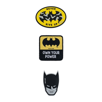 Набір бейджів на липучці Kite DC Comics Batman, 3 шт. (DC24-3012-1)