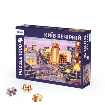 Пазл ORNER "Київ вечірній" A4 1000 елементів