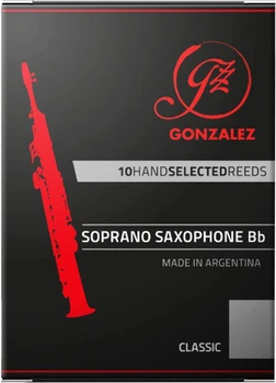 Трость для сопрано-саксофона Gonzalez Soprano Saxophone Classic 2 1/2 (10 шт) (126757)