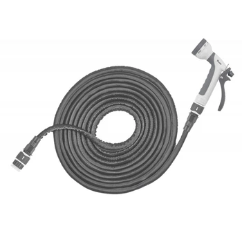 Комплект растягивающегося шланга Bradas TWIST HOSE 12м - 24 м Серый