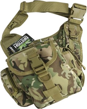 Сумка на плече Kombat Tactical Shoulder Bag 7 л Мультикам (kb-tsb-btp)