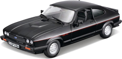 Металева модель автомобіля Bburago Ford Capri 1982 Чорний 1:24 (4893993014316)