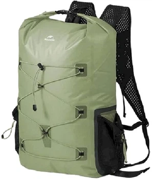 Рюкзак водонепроникний Naturehike CNH22BB003 25 л Світло-зелений (6927595753910)