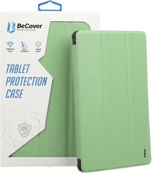 Чохол для планшета BeCover Soft Edge для Samsung Galaxy Tab S9 (SM-X710/SM-X716)/S9 FE (SM-X510/SM-X516B) 11" з кріпленням для стилуса Green (BC_710776)