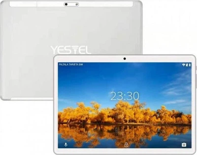 Планшет 10.1" Yestel X7 4/64Gb 4G 2-SIM 4 ядра Android 10 8000 mAh Серебристый Factory Recertified g4