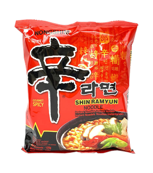 Корейський Шин Рамьон Nongshim середньогострий 120 г