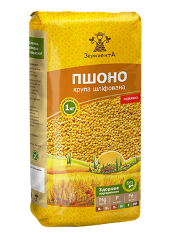 Пшено крупа шлифованная Зерновита 1 кг