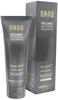 Відбілююча зубна паста WhiteWash Laboratories Nano Volcanic Whitening 75 мл (5060249420750)