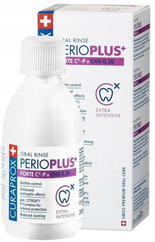 Płyn do płukania ust Curaprox Perio Plus+ Forte 200 ml (7612412426786)