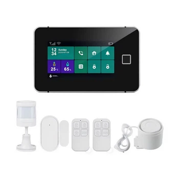 Комплект бездротової WiFi та GSM сигналізації Trinix TRX-GSM-Kit(LCD)(WiFi)
