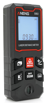 Лазерный дальномер Aneng AN-B80 до 80 м (YT32189)