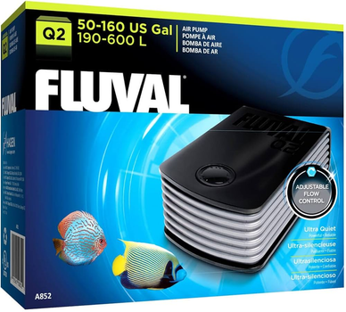 Компресор акваріумний Fluval Q.2 190-600 Л (0015561108522)