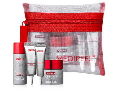 Набір мініатюр для омолодження обличчя з комплексом пептидів MEDI-PEEL Peptide 9 Volume Bio Tox Trial Kit (8809941821437)