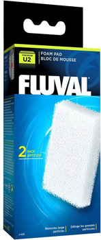 Filtr wewnętrzny akwariowy Fluval Foam Pad U2 2 szt. (0015561104869)