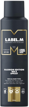 Віск-спрей для волосся Label.M Fashion Edition Wax Spray 150 мл (5056043217092)