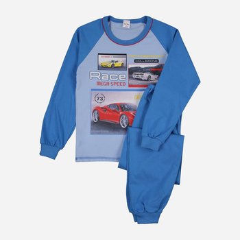 Piżama młodzieżowa dla chłopca Tup Tup P220CH-3100 146 cm Niebieska (5901845299411)