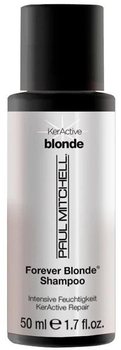 Bezsiarczanowy szampon regenerujący Paul Mitchell Forever Blonde 50 ml (4047162005647)