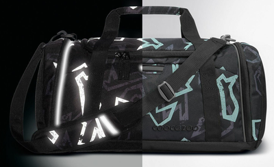 Спортивна сумка Coocazoo 42 x 20 x 21 см 20 л Reflective Graffiti (4047443472441)