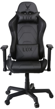 Fotel gamingowy Varr Lux RGB Black (5907595452083)