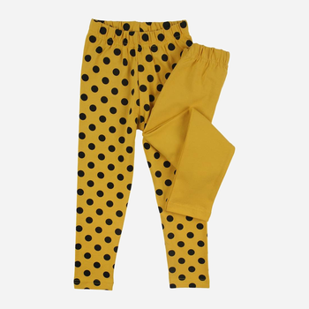 Zestaw dziecięcych legginsów 2 szt dla dziewczynki Tup Tup PIK6010-4000 92 cm Zółty (5907744044770)