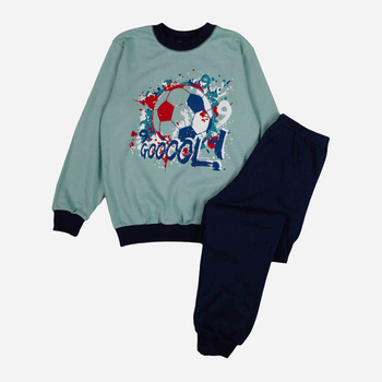 Дитяча піжама для хлопчика Tup Tup P304CH-8110 104 см Сіра/Темно-синя (5907744014094)