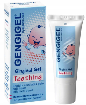 Żel paradontologiczny GENGIGEL Teething na ząbkowanie 20 ml (8033087660180)