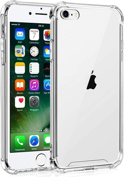 Etui plecki Hama Crystal Clear do Apple iPhone 7/8/SE 2020 Transparent (4047443329684)