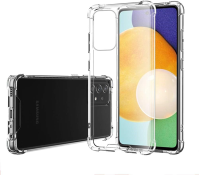 Etui plecki Hama Crystal Clear do Samsung Galaxy A52/A52s 5G Transparent (4047443457844)