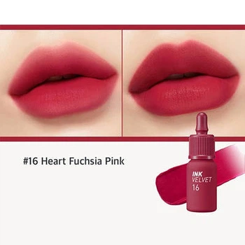 Тінт для губ Peripera Ink Velvet Матовий, 4 г #16 Heart Fuchsia Pink