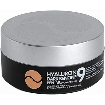 Гидрогелевые патчи Medi-Peel против темных кругов с пептидами Hyaluron Dark Benone Peptide 9 Ampoule Eye Patch