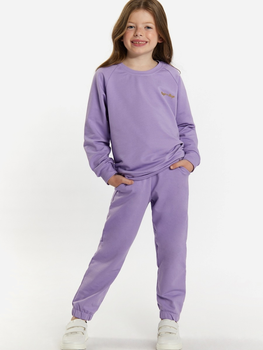 Komplet dziecięcy sportowy (bluza + spodnie) dla dziewczynki Tup Tup 101411-2510 104 cm Fioletowy (5907744491635)