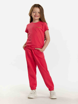 Дитяча футболка для дівчинки Tup Tup 101500-2010 116 см Коралова (5907744499983)